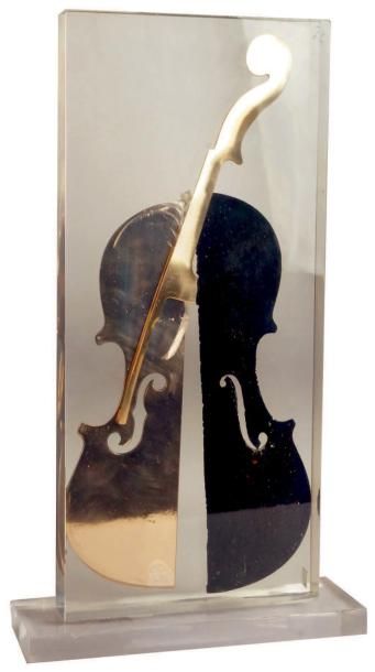 ARMAN - 1928-2005
LE VIOLON Bronze sans résine,...