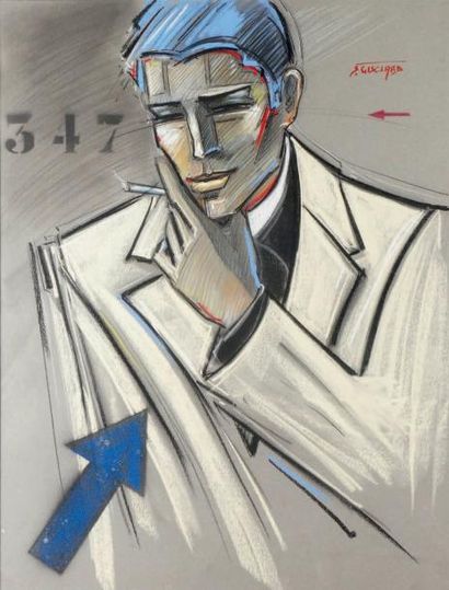 Stéphane GISCLARD, né en 1967
L'HOMME AU...