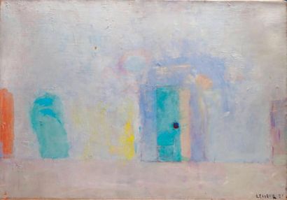 Pierre LESIEUR, né en 1922
LA PORTE, 1980...
