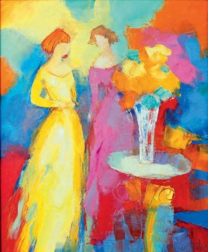 Régine PIVIER-ATTOLINI, école française contemporaine
CONFIDENCE...