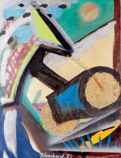 Rémy BLANCHARD - 1958-1993
COMPOSITION, 1983...