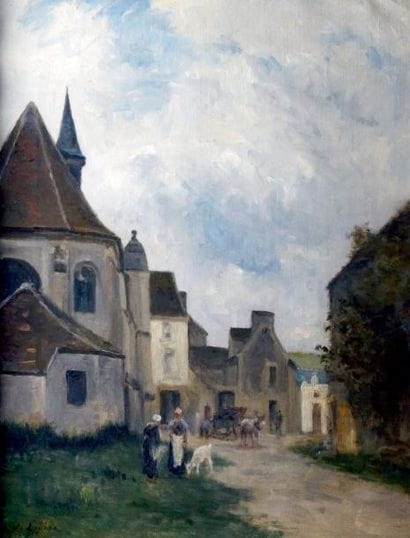 Stanislas LÉPINE - 1835-1892
RUE DE VILLAGE...