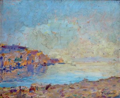 Julien GAGLIARDINI - 1846-1927
RIVAGE MÉDITERRANÉEN...