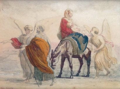 Dominique-Louis PAPETY - 1815-1849
FUITE...
