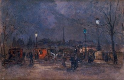 Ernest VAUTHRIN - 1878-1949
PROMENADE NOCTURNE...