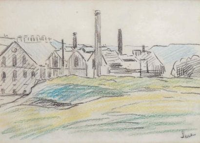 Maximilien LUCE - 1858-1941
PAYSAGE INDUSTRIEL...