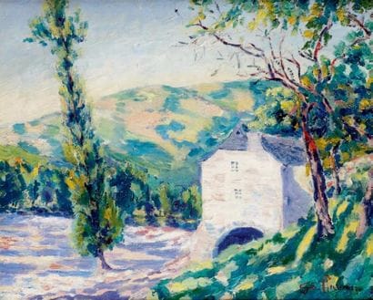 Armand GUILLAUMIN - 1891-1955
LE MOULIN d'ENTRAYGUES...