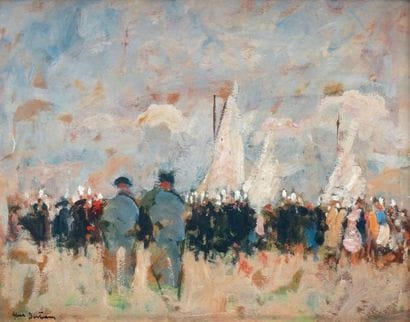Abel BERTRAM - 1871-1954
PARDON DES PÊCHEURS...