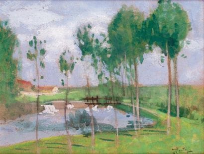 Pierre-Eugène MONTEZIN - 1874-1946
L'ÉTANG...