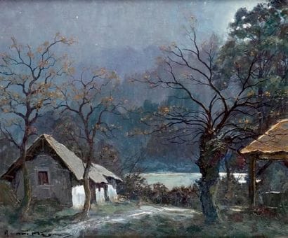 Henri MÈGE - 1909-1984
NUIT SUR LES RIVES...