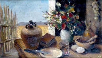 Marcel DYF - 1899-1985
COIN DE CUISINE EN...