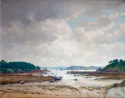 Lucien SEEVAGEN - 1887-1959
MARÉE BASSE À...