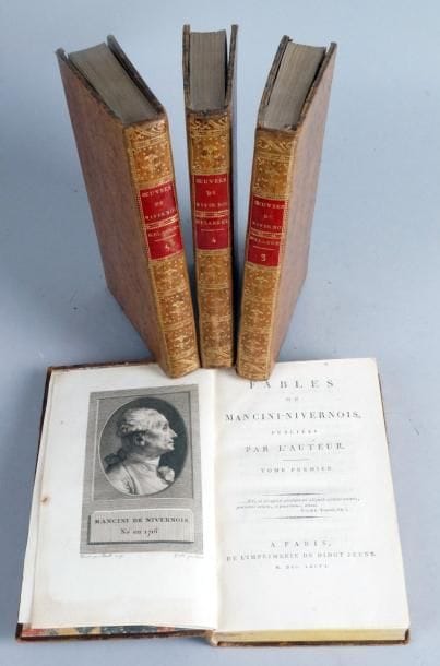 Duc de NIVERNAIS. Oeuvres. Fables de Mancini-Nivernois...