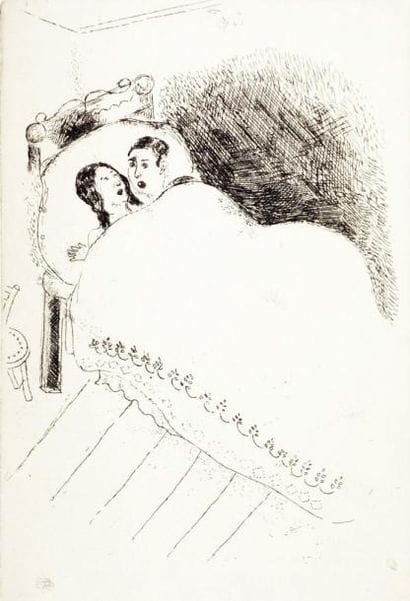 ARLAND (Marcel) & CHAGALL (Marc)
Maternité....