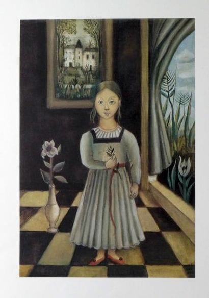 Marie-Kate DAHL, école française Xxème
Portrait...