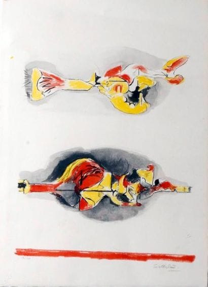 Graham SUTHERLAND (1903-1980)
Composition....