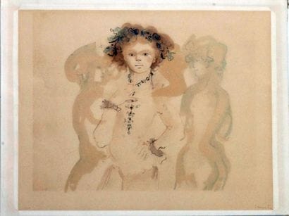 Léonor FINI (1908-1996)
Les trois jeunes...