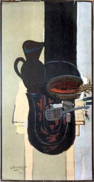 Georges BRAQUE (1882-1963)
Nature morte,...