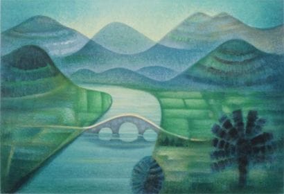Louis TOFFOLI (1907-1999)
Paysage d'Asie....