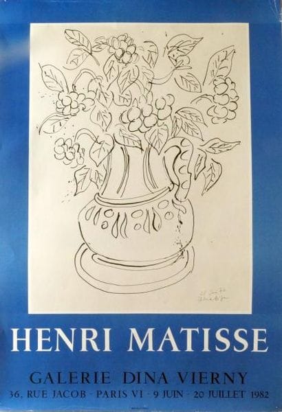 Lot de 11 affiches d'exposition des années...