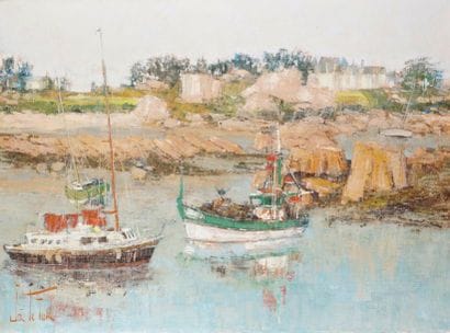 Joë LE FUR, né en 1920
BRETAGNE, CHALUTIER...