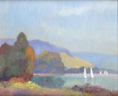 Albert MALET - 1912-1986
VOILIERS SUR LA...