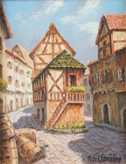 Adrien de CHANTELOUP - 1907-1988
SUR LA ROUTE...