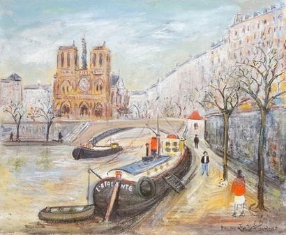Bruno Émile LAURENT, né en 1928
PÉNICHE À...
