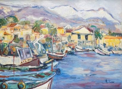 Marie SION, née en 1956
LES GOUDES À MARSEILLE...