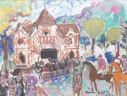 Maurice EMPI, né en 1932
DEAUVILLE Aquarelle,...