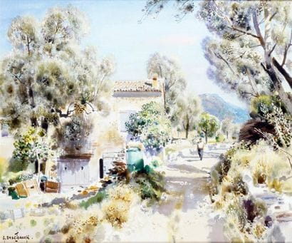 Gabriel DESCHAMPS, né en 1919
PAYSAGE DE...