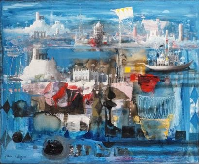 Jean COLOGERO - 1922-2001
MARÉE MONTANTE...