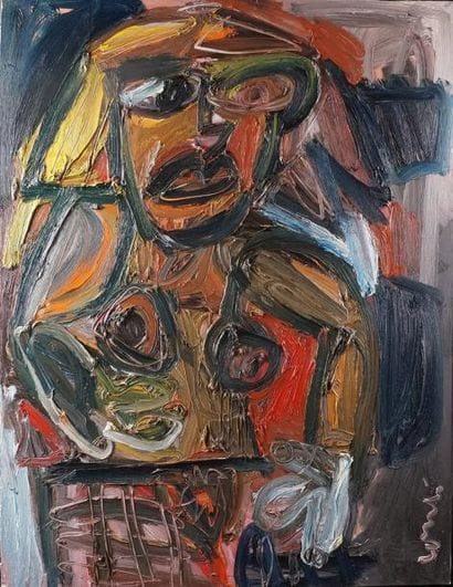 Thierry LOULÉ, né en 1967
PORTRAIT Huile...