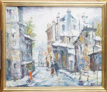 Juan SEVILLA SAEZ (né en 1922)
PARIS, MONTMARTRE...