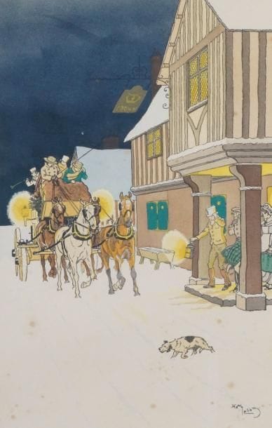 Harry Eliott (1882-1959)
L'ARRIVÉE DE LA...