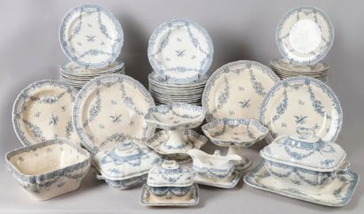MINTON, XIXe siècle, grand dépôt E. Bourgeois...