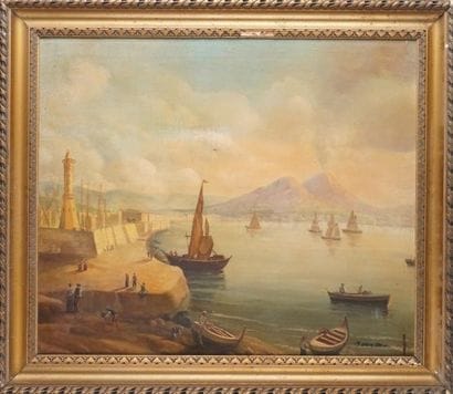 M. CASCIA, école napolitaine du XIXe siècle
LA...