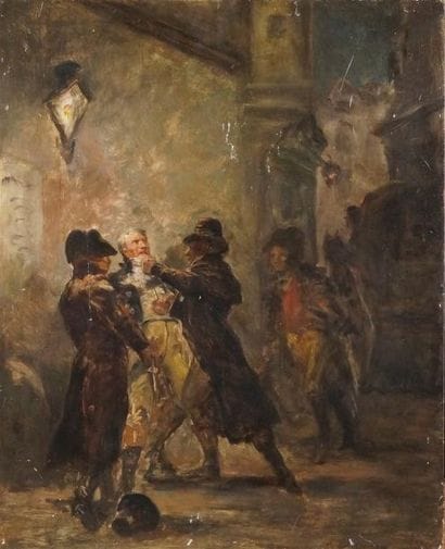 École Française du XIXe siècle
L'ARRESTATION...