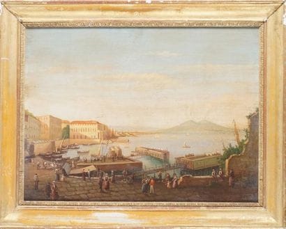 École Napolitaine du XIXe siècle
VUE ANIMÉE...