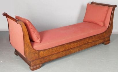 LIT DE REPOS bateau d'époque Louis-Philippe...