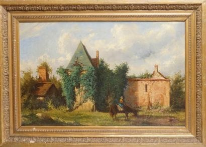 A. MAUFLASTRE, école française du XIXe siècle
LE...