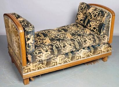 PETITE BANQUETTE DE REPOS d'époque Art Déco...