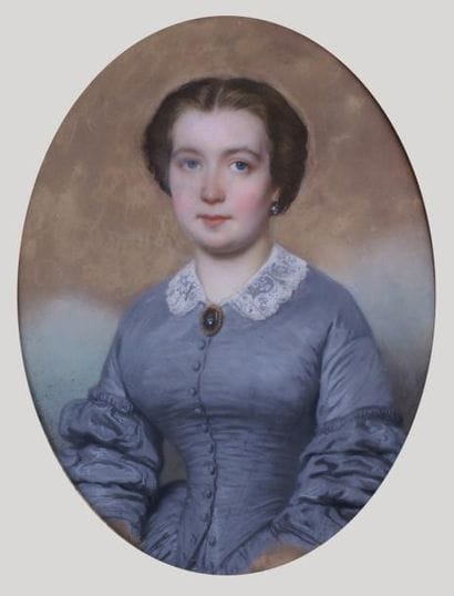 BENOIS, école française
PORTRAIT DE JEUNE...
