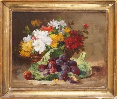 École Française du XIXe siècle
NATURE MORTE...
