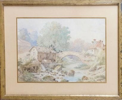 Louis ARBANT, école française du XIXe siècle
PAYSAGE...