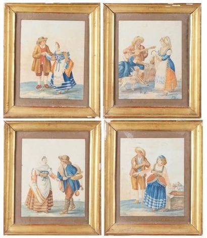 École Française du XIXe siècle
Suite de huit...