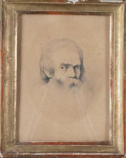 Théodore VALERIO (1819-1879)
PORTRAIT D'HOMME...