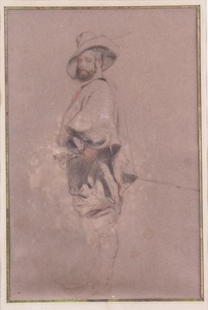 Eugène LE POITTEVIN (1806-1870)
LE MOUSQUETAIRE...