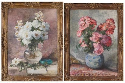 Laure BROUARDEL (active entre 1890 et 1919)
VASES...