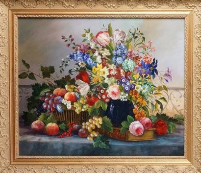 S. FORTIN, école française du XXe siècle
CORBEILLE...